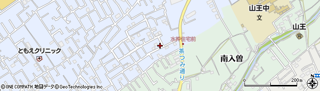 埼玉県狭山市北入曽156-9周辺の地図