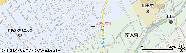 埼玉県狭山市北入曽156-24周辺の地図