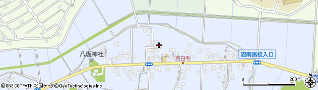 千葉県柏市若白毛62周辺の地図