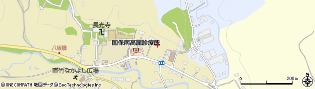 埼玉県飯能市下直竹1120周辺の地図