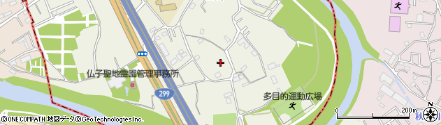 埼玉県狭山市笹井3202周辺の地図