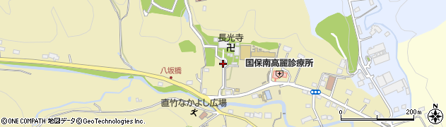 埼玉県飯能市下直竹1052周辺の地図