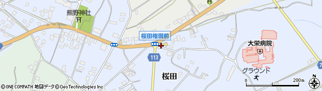 千葉県成田市桜田1003周辺の地図