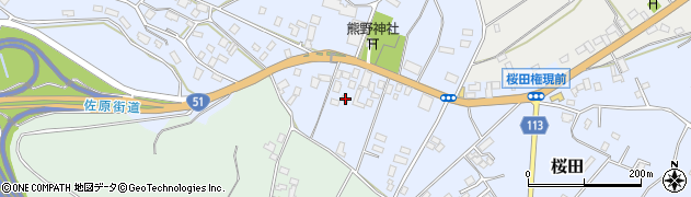 千葉県成田市桜田935周辺の地図