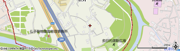 埼玉県狭山市笹井3201周辺の地図