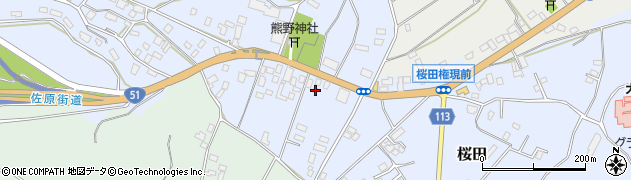 千葉県成田市桜田963周辺の地図