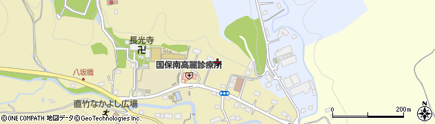 埼玉県飯能市下直竹1095周辺の地図