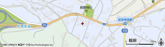 千葉県成田市桜田959周辺の地図