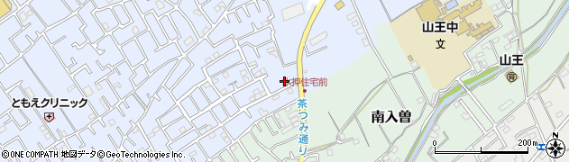 埼玉県狭山市北入曽133-13周辺の地図