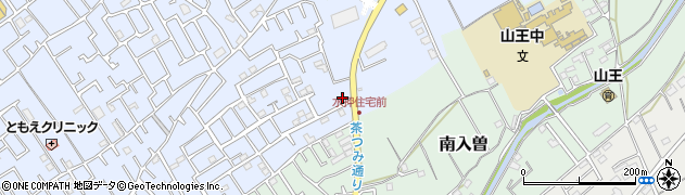埼玉県狭山市北入曽133-1周辺の地図