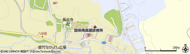 埼玉県飯能市下直竹1097周辺の地図