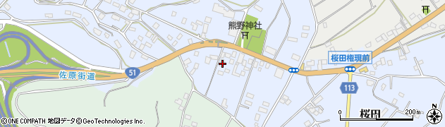 千葉県成田市桜田933周辺の地図