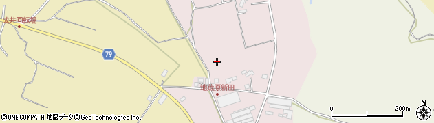 千葉県成田市地蔵原新田24周辺の地図