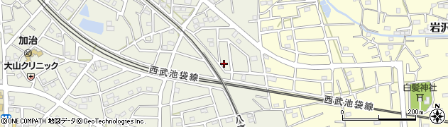 埼玉県飯能市笠縫319周辺の地図