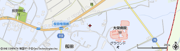 千葉県成田市桜田1065周辺の地図