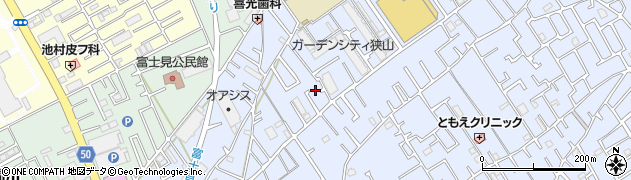 埼玉県狭山市北入曽801-7周辺の地図