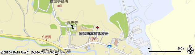 埼玉県飯能市下直竹1093周辺の地図