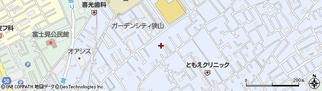 埼玉県狭山市北入曽776-3周辺の地図