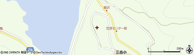 長野県木曽郡木曽町三岳6662周辺の地図