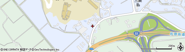 千葉県成田市桜田26周辺の地図