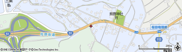 千葉県成田市桜田919周辺の地図