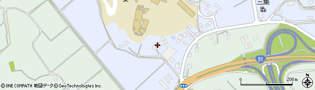 千葉県成田市桜田46周辺の地図