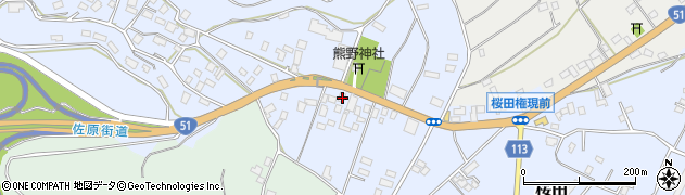 千葉県成田市桜田932周辺の地図