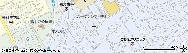 埼玉県狭山市北入曽783周辺の地図