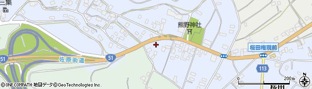 千葉県成田市桜田917周辺の地図