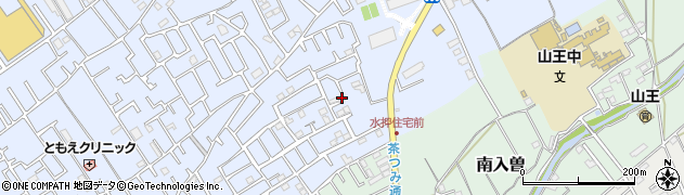 埼玉県狭山市北入曽154周辺の地図