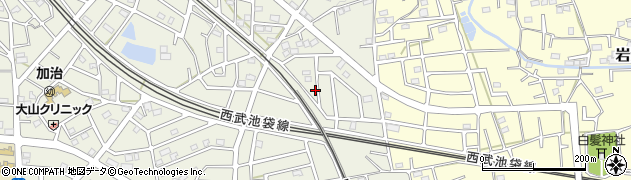 埼玉県飯能市笠縫320周辺の地図