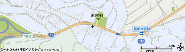 千葉県成田市桜田929周辺の地図