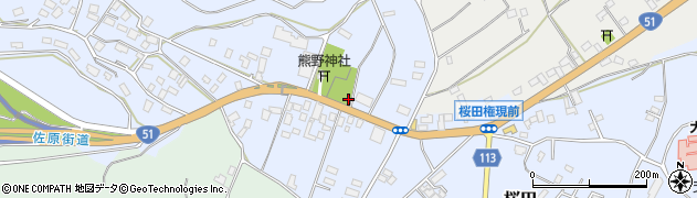 千葉県成田市桜田946周辺の地図