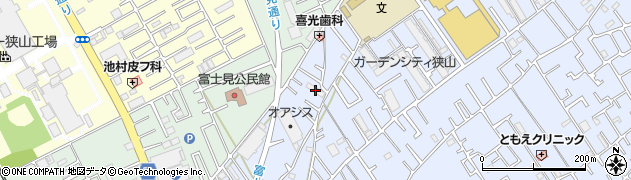 埼玉県狭山市北入曽823周辺の地図