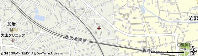 埼玉県飯能市笠縫321周辺の地図