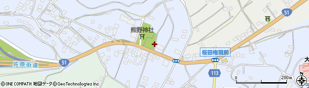 千葉県成田市桜田946-3周辺の地図