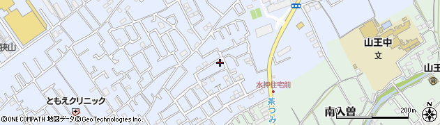 埼玉県狭山市北入曽142-4周辺の地図
