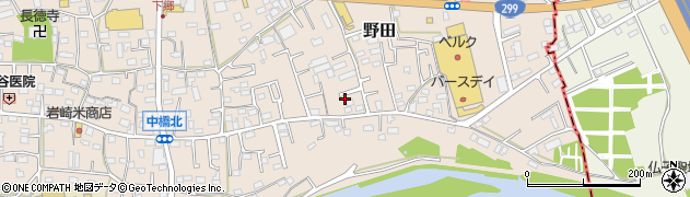 埼玉県入間市野田833周辺の地図