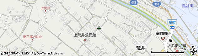 長野県伊那市荒井周辺の地図