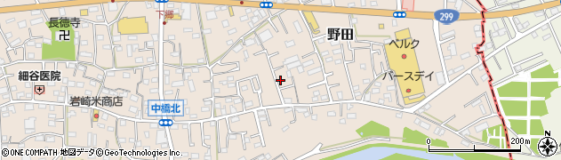 埼玉県入間市野田842周辺の地図