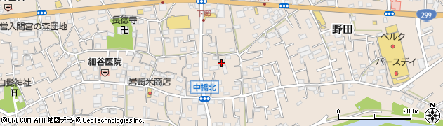 埼玉県入間市野田668周辺の地図