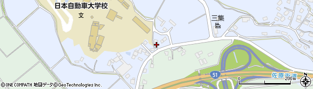 千葉県成田市桜田411周辺の地図