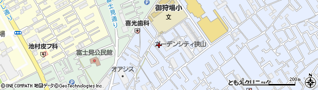 埼玉県狭山市北入曽796周辺の地図