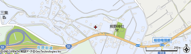 千葉県成田市桜田912周辺の地図