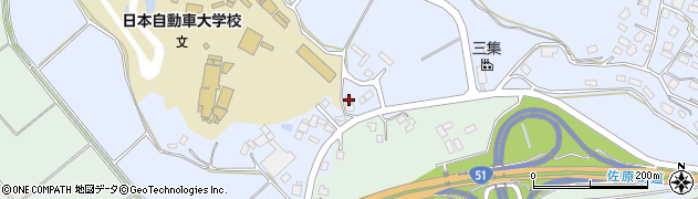 千葉県成田市桜田410周辺の地図