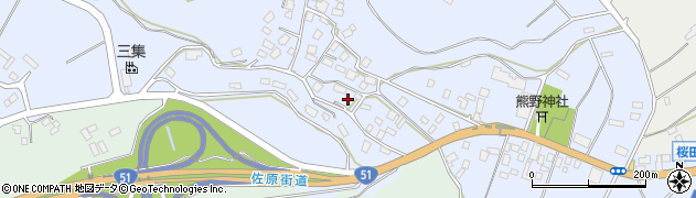 千葉県成田市桜田844周辺の地図