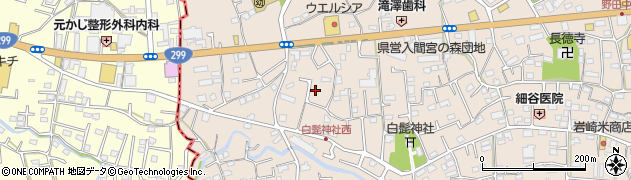 埼玉県入間市野田1529周辺の地図