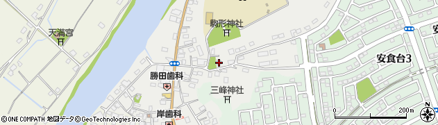 千葉県印旛郡栄町安食187周辺の地図