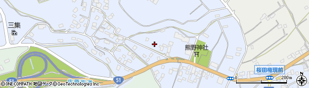 千葉県成田市桜田889周辺の地図