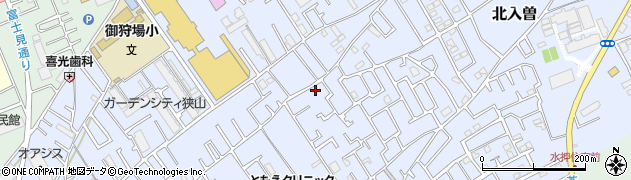 埼玉県狭山市北入曽470周辺の地図